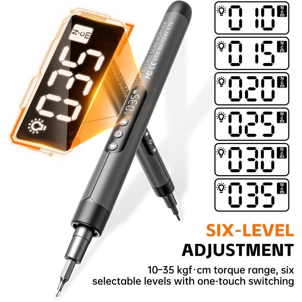 ANVANNA 120-IN-1 Mini Electric Screwdriver Set is a comprehensive electric preci - Picture 6 of 7